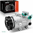 APACC883 AC Compressor with Clutch with 6-Groove Pulley