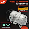 APACC905 AC Compressor with 6-Groove Pulley