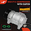 2005 Honda CR-V - A/C Compressor, It Fits The Model Without Heat Switch, With Clutch, 7-Groove Pulley, 2.4L 4Cyl
