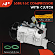 APACC929 AC Compressor with 7-Groove Pulley