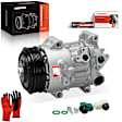 APACC965 AC Compressor with 6-Groove Pulley and Clutch