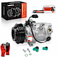 2022 Kia K5 - A/C Compressor, With Clutch, 6-Groove Pulley, 1.6L 4Cyl