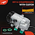 2022 Kia K5 - A/C Compressor, With Clutch, 6-Groove Pulley, 1.6L 4Cyl