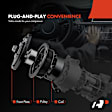 APACK026 AC Compressor Clutch Kit with 6-Groove Pulley