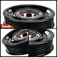 APACK134 AC Compressor Clutch Kit with 6-Groove Pulley