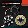 APACK180 AC Compressor Clutch Kit with 7-Groove Pulley
