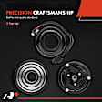 APACK258 AC Compressor Clutch Kit with 7-Groove Pulley