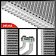 APAEC030 Front AC Evaporator Core Plate Fin with Pressing Plate