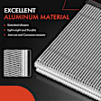 APAEC067 Front AC Evaporator Core Parallel Flow with Pressing Plate