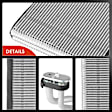APAEC067 Front AC Evaporator Core Parallel Flow with Pressing Plate