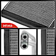 APAEC118 Front A/C Evaporator Core