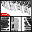 APAEC204 Front AC Evaporator Core Serpentine with Pressing Plate