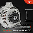 APALT008 Alternator 130A 12V CW 6-Groove 75mm Pulley