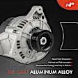 Alternator 120A 12V Clockwise 6-Groove Pulley A-Premium APALT03PPW