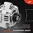 APALT047 Alternator 110A 12V CW 6-Groove Pulley