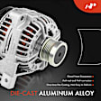 APALT054 Alternator 140A 12V CW 6-Groove Clutch