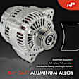 APALT1035 Alternator 100A 12V CW 6-Groove Clutch Pulley