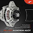 APALT1044 Alternator 70A 12V CW 4-Groove Pulley