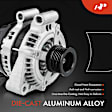 APALT105 Alternator 150A 12V CW 6-Groove Pulley