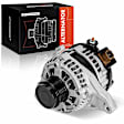 2016 Toyota Camry - Alternator, 2.5L 4Cyl Number of Grooves: 6-Groove Clutch Pulley, Voltage: 12V, Rotation: Clockwise, New, 125