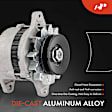 APALT1063 Alternator 35A 12V CW 1-Groove Pulley