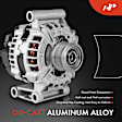 APALT1066 Alternator 150A 12V CW 7-Groove Clutch Pulley
