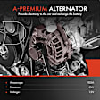 APALT1078 Alternator 105A 12V CW