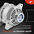 APALT1104 Alternator 95A 12V CW 6-Groove Pulley