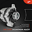 APALT1113 Alternator 105A 12V CW 6-Groove Pulley