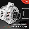 APALT1132 Alternator 150A 12V CW 6-Groove Pulley