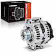2010 Audi A6 Quattro - Alternator, 3.0L 6Cyl Specifications: Voltage: 12, Clutch Pulley, Amperage: 180 Amp, Rotation: Clockwise, New, 180