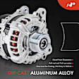 Alternator 150A 12V Clockwise 6-Groove Pulley A-Premium APALT1150