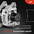 APALT1162 Alternator 155A 12V CW 6-Groove Decoupler Pulley