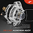 APALT1179 Alternator 240A 12V CW 6-Groove Decoupler Pulley