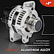 APALT1197 Alternator 140A 12V CW 6-Groove Decoupler Pulley