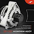 APALT1199 Alternator 150A 12V CW 6-Groove Decoupler Pulley