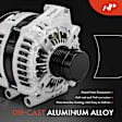 APALT1203 Alternator 180A 12V CW 6-Groove Decoupler Pulley