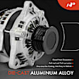 APALT1205 Alternator 200A 12V CW 6-Groove Clutch Pulley