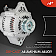 APALT1216 Alternator 70A 12V CCW 4-Groove Pulley