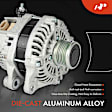 APALT1235 Alternator 150A 12V CW 6-Groove Clutch Pulley