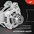 APALT1241 Alternator 155A 12V CW 6-Groove Decoupler Pulley