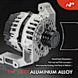 APALT1244 Alternator 150A 12V CW 4-Groove Decoupler Pulley