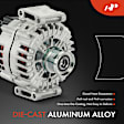 APALT1298 Alternator, 3.0L, 6Cyl, New
