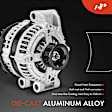 APALT189 Alternator 160A 12V CW 6-Groove Pulley