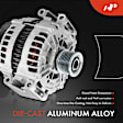 APALT216 Alternator 220A 12V CW 7-Groove Clutch