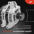 APALT244 Alternator 180A 12V CW 6-Groove Clutch