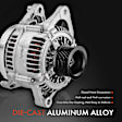 APALT295 Alternator 120A 12V CW 8-Groove