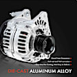 APALT344 Alternator 90A 12V CW 6-Groove