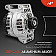 APALT372 Alternator 105A 12V CW 5-Groove