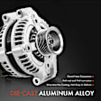 APALT386 Alternator 100A 12V CW 7-Groove